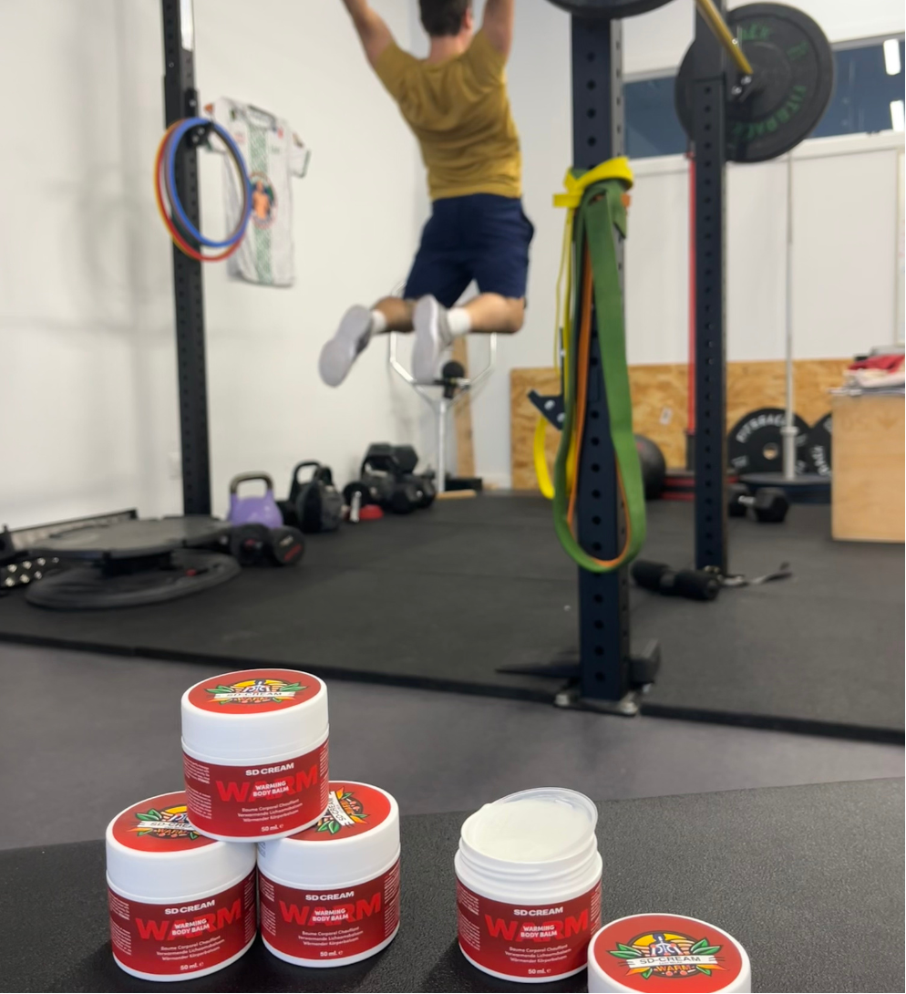 Crème chauffante pour athlète 